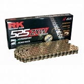 Цепь приводная RK 525 ZXW/118 Gold/Black