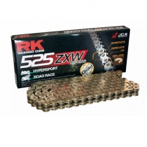 Цепь приводная RK 525 ZXW/120 Gold/Black