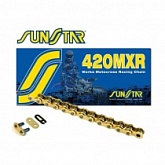 Цепь приводная Sunstar 420 G&G MXR/130 Gold