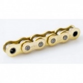 Цепь приводная Afam 520 G&B MX6/114 Gold/Black