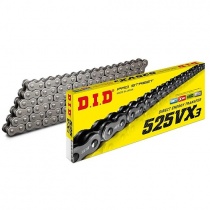 Цепь приводная DID 525 VX3/122 Silver