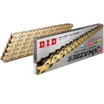 Цепь приводная DID 530 G&G ZVMX2/122 Gold