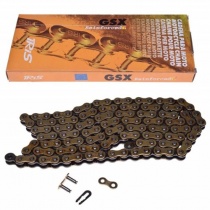 Цепь приводная Iris 415 G&B GSX/112 Gold/Black