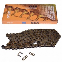 Цепь приводная Iris 415 G&B GSX/128 Gold/Black