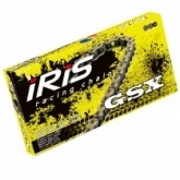 Цепь приводная Iris 420 G&B GSX/124 Gold/Black