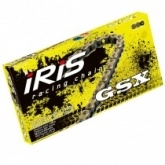 Цепь приводная Iris 420 G&B GSX/130 Gold/Black