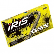 Цепь приводная Iris 420 G&B GSX/130 Gold/Black