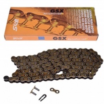 Цепь приводная Iris 428 G&B GSX/130 Gold/Black