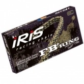 Цепь приводная Iris 520 G&B FB/112 Gold/Black