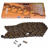 Цепь приводная Iris 520 G&B GSX/112 Gold/Black