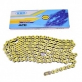 Цепь приводная KMC 420 G&B RX/138 Gold/Black