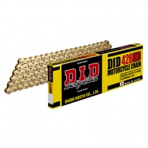 Цепь приводная DID 428 G&B HD/132 Gold/Black