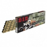 Цепь приводная DID 520 G&B ATV2/090 Gold/Black