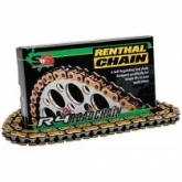 Цепь приводная Renthal 520 G&B ATV R4-2/114 Gold/Black