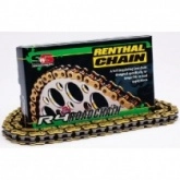 Цепь приводная Renthal 520 G&B ATV R4-2/118 Gold/Black