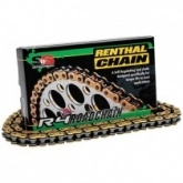 Цепь приводная Renthal 525 G&B ATV R4-2/120 Gold/Black