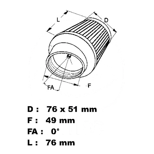 Фільтр повітряний K&N RC-1060
