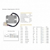 Регулятор напряжения DZE REG 2510