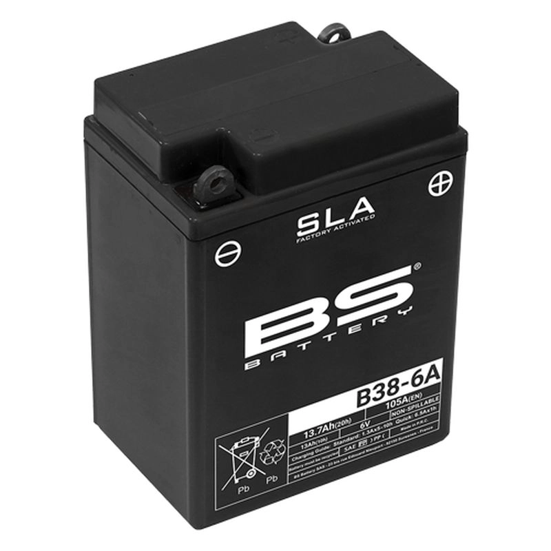 Акумулятор BS B38-6A FA 6V