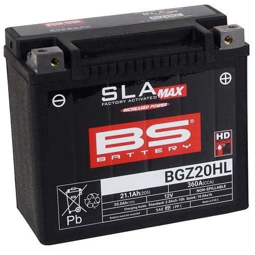 Акумулятор BS BGZ20HL MAX (FA)