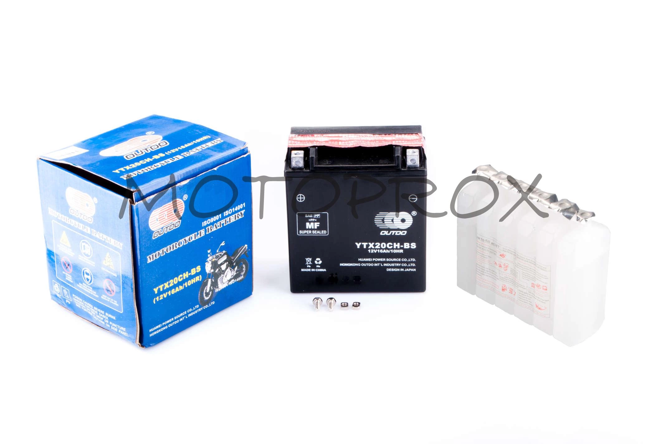 Акумулятор Outdo YTX20CH-BS