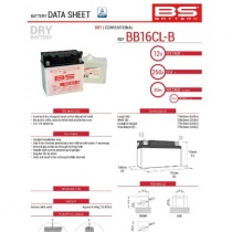 Аккумулятор BS BB16CL-B