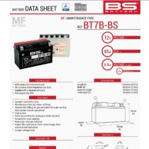 Аккумулятор BS BT7B-BS