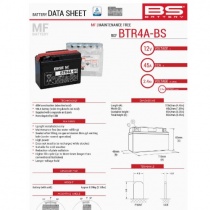 Аккумулятор BS BTR4A-BS