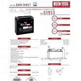 Аккумулятор BS SLA Max 51913
