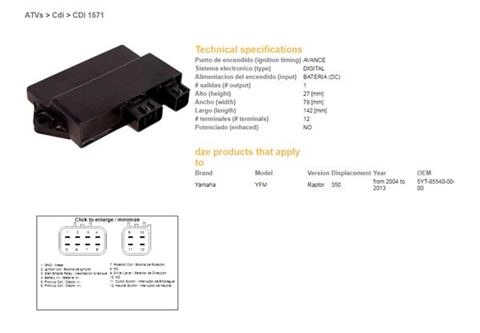 Модуль управління DZE CDI 1571