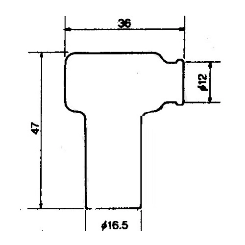 Наконечник свічки запалювання NGK LB05EMHR