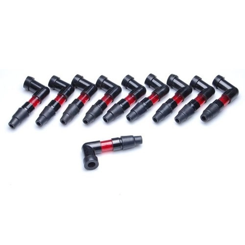Наконечники свічки запалювання Motorace NCM-011 Black/Red