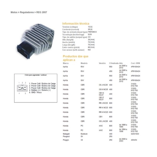 Регулятор напруги DZE REG 2057