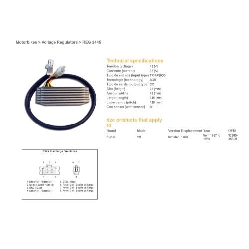 Регулятор напряжения DZE REG 2445