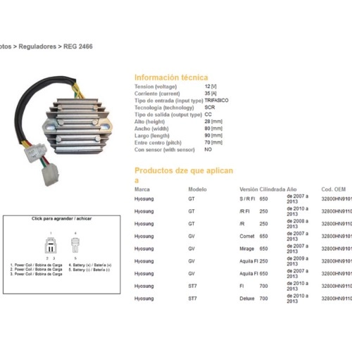Регулятор напруги DZE REG 2466