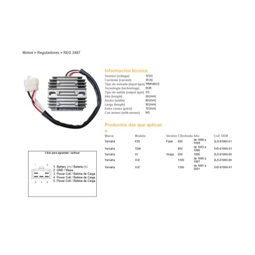 Регулятор напруги DZE REG 2487
