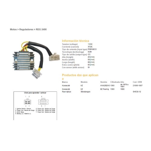 Регулятор напруги DZE REG 2495