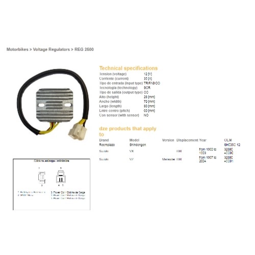 Регулятор напруги DZE REG 2500