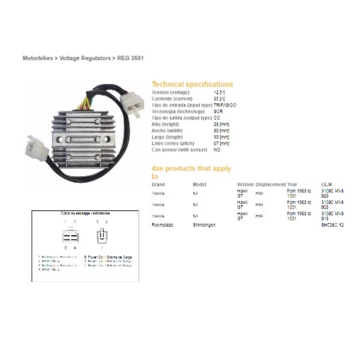 Регулятор напруги DZE REG 2501