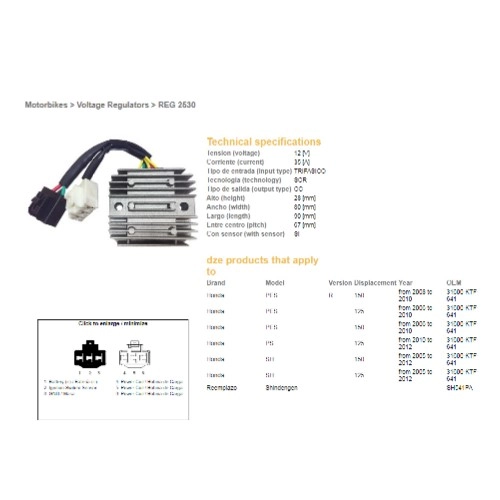 Регулятор напруги DZE REG 2530