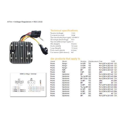 Регулятор напряжения DZE REG 2532