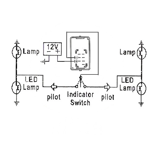 Реле поворотів JMP BD08-S0001
