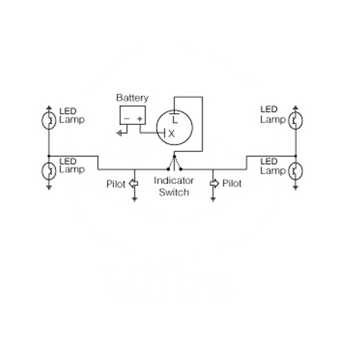 Реле поворотів JMP BD08-U0012