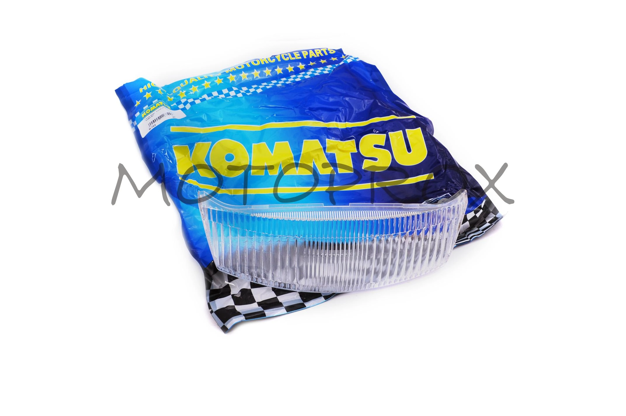Скло фари головного світла Komatcu CFK-007 Suzuki Let's 2