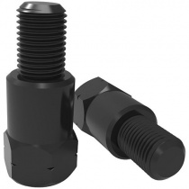 Адаптеры зеркал Oxford OX581 10mm to 10mm Reverse Black