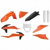 Комплект пластика Polisport 91015 Orange
