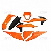 Комплект пластика UFO KTKIT527-999 Orange/Black