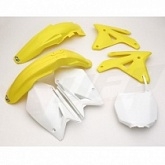 Комплект пластика UFO SUKIT408-999 Yellow/White