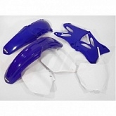 Комплект пластика UFO YAKIT302-999 Blue/White