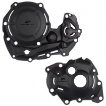 Комплект защиты крышки сцепления и генератора Polisport 91347 Black